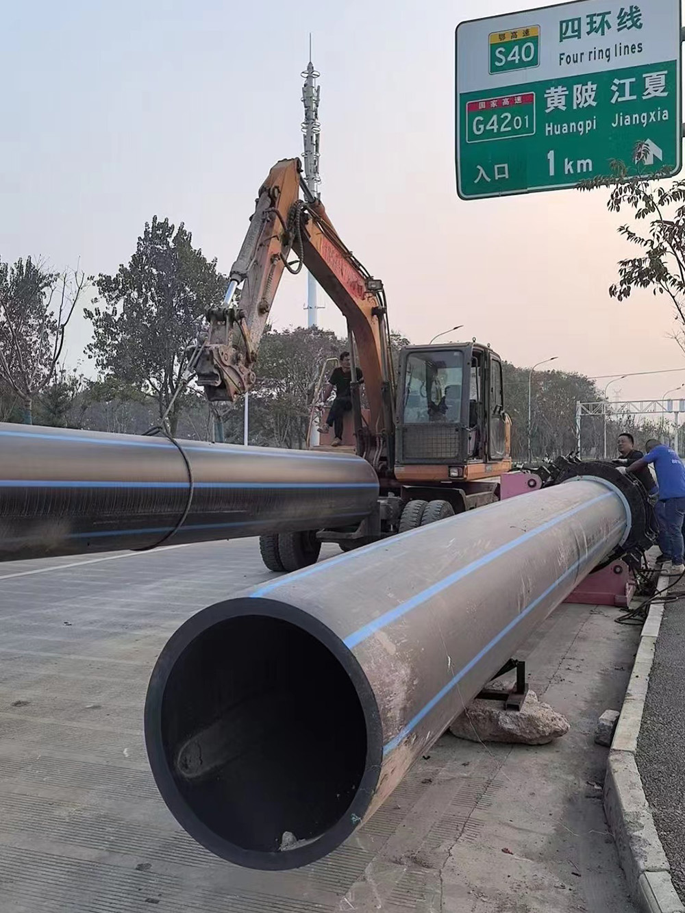 浅谈PE顶管非开挖施工技术